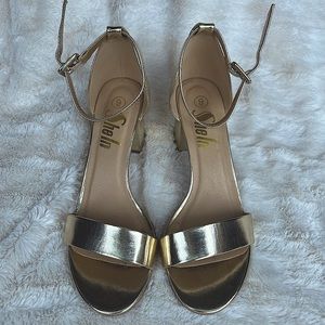 Gold Heels
